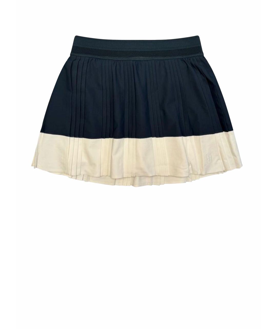 NIKE Темно-синяя полиэстеровая юбка-шорты, фото 1