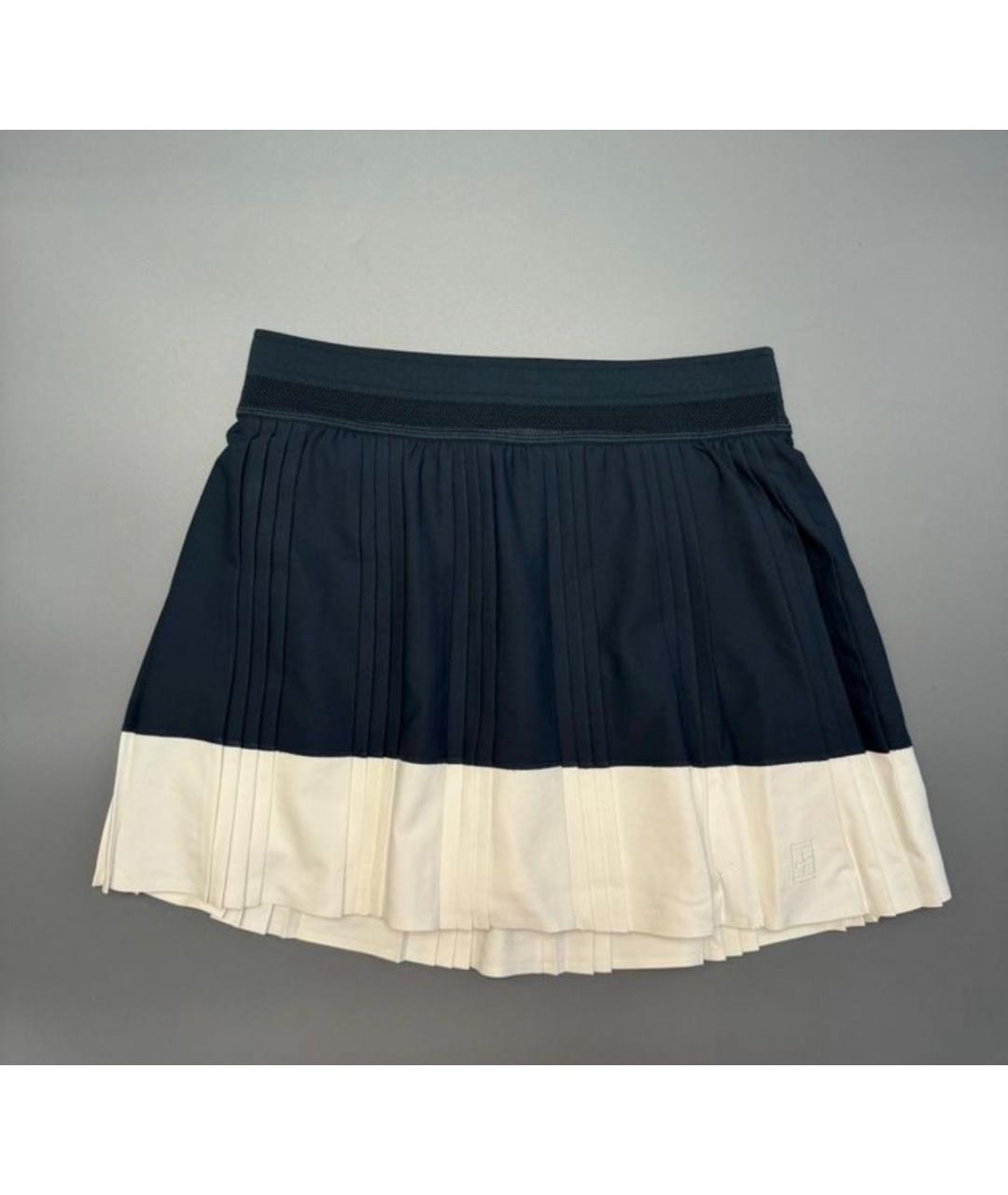 NIKE Темно-синяя полиэстеровая юбка-шорты, фото 8