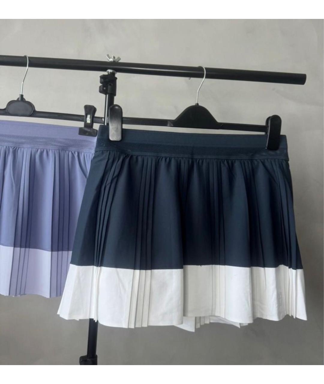 NIKE Темно-синяя полиэстеровая юбка-шорты, фото 2