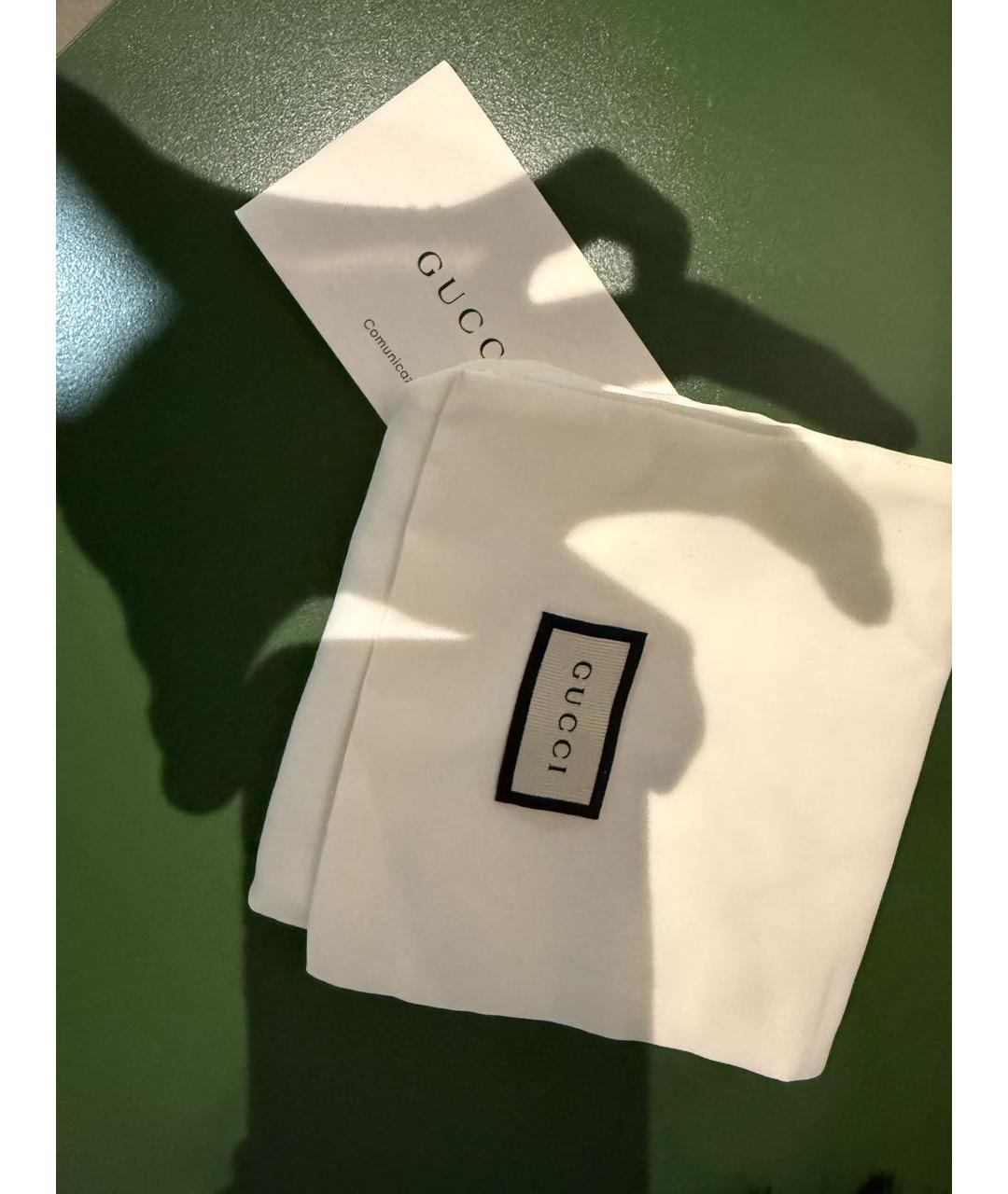 GUCCI Черная кожаная визитница, фото 4