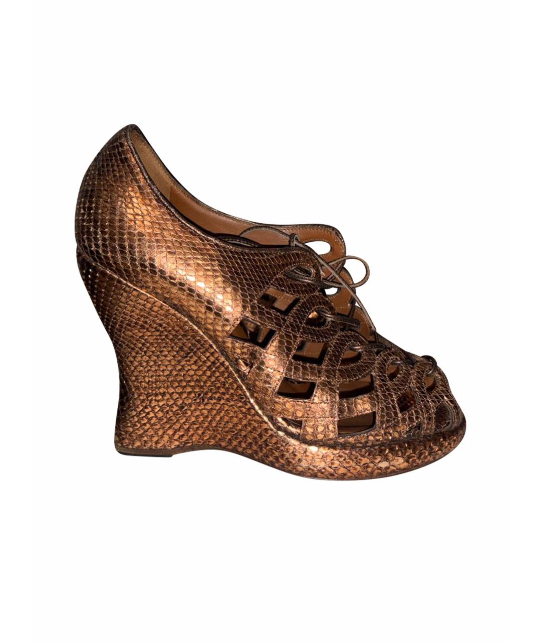 BOTTEGA VENETA Туфли из экзотической кожи, фото 1