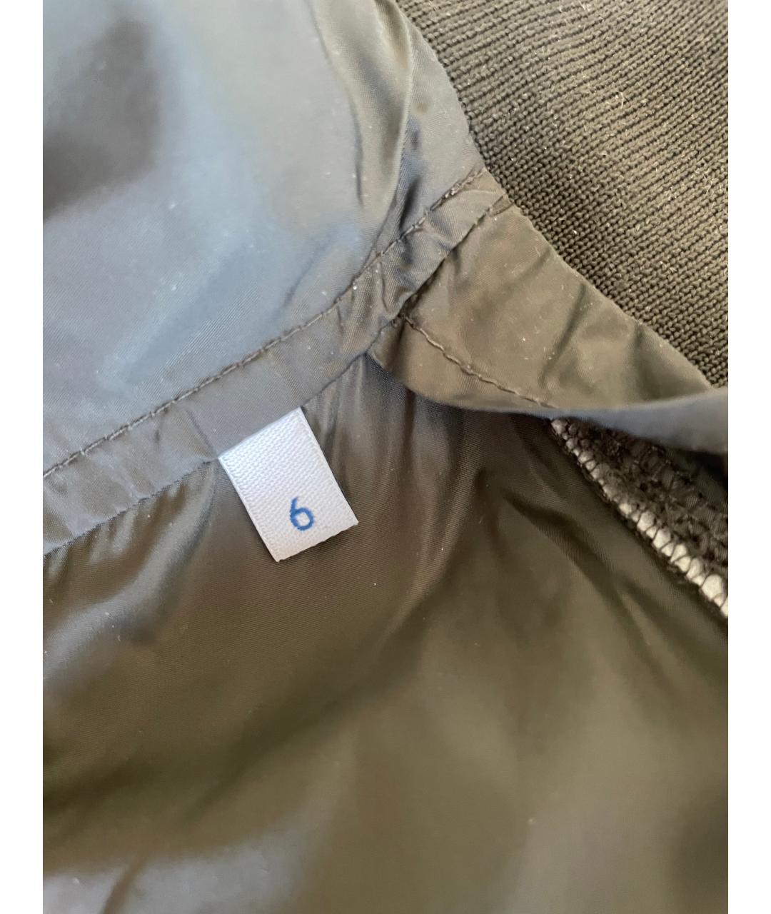 MONCLER Хаки полиэстеровая куртка, фото 8