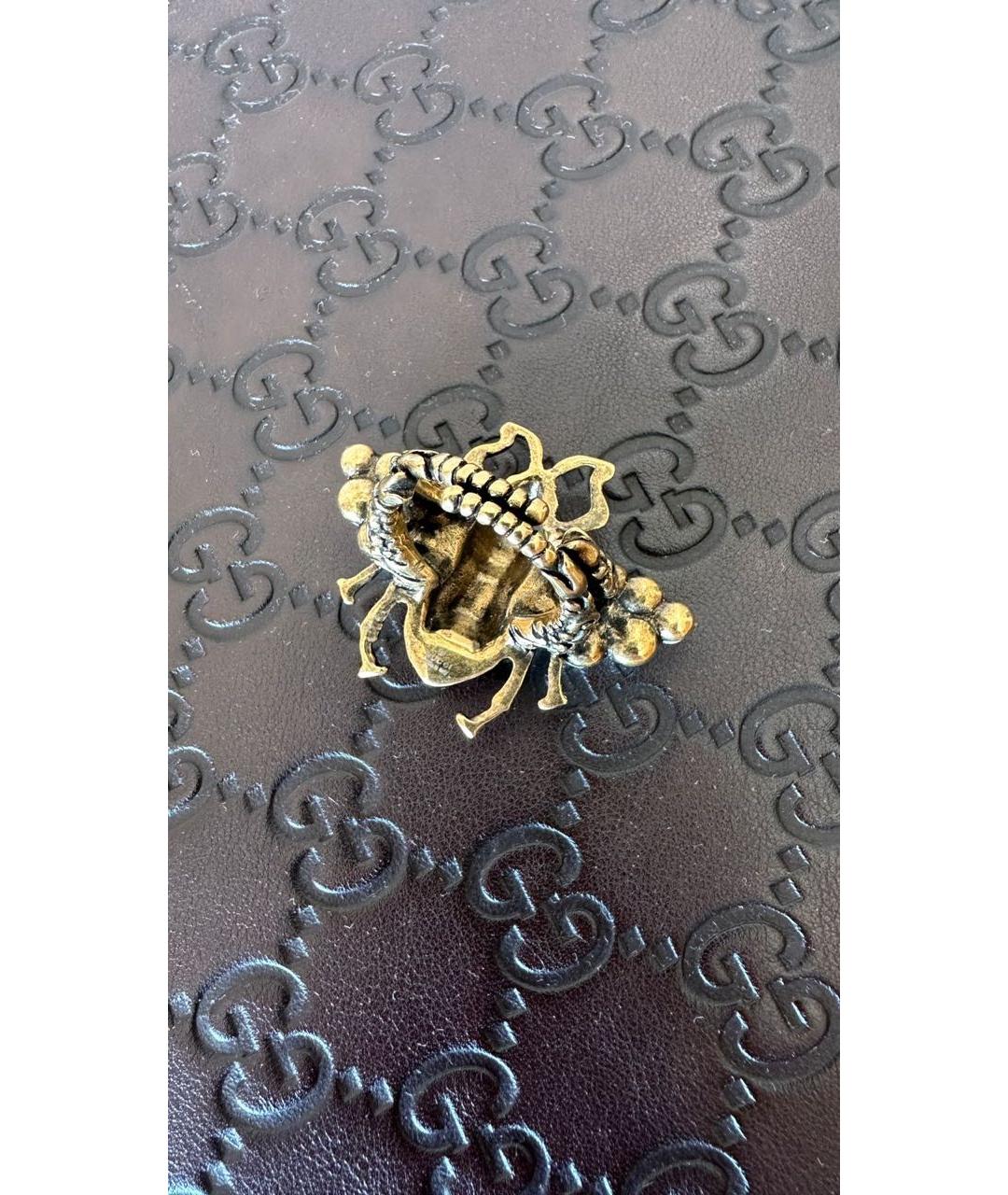 GUCCI Золотое латунное кольцо, фото 2