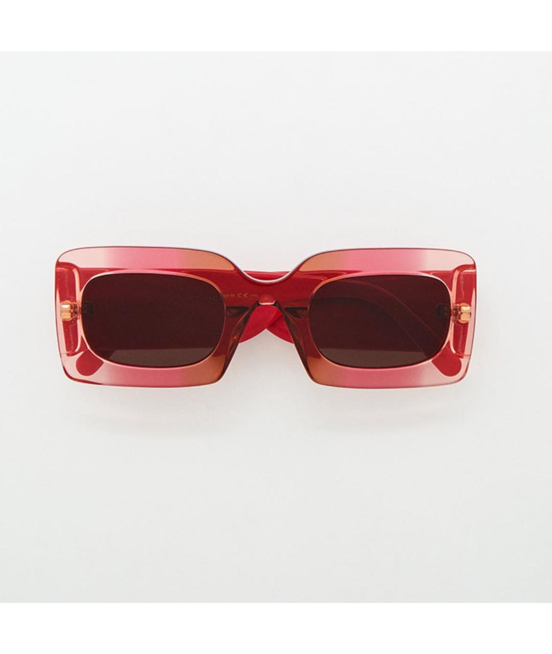 MARC JACOBS Коралловые пластиковые солнцезащитные очки, фото 2
