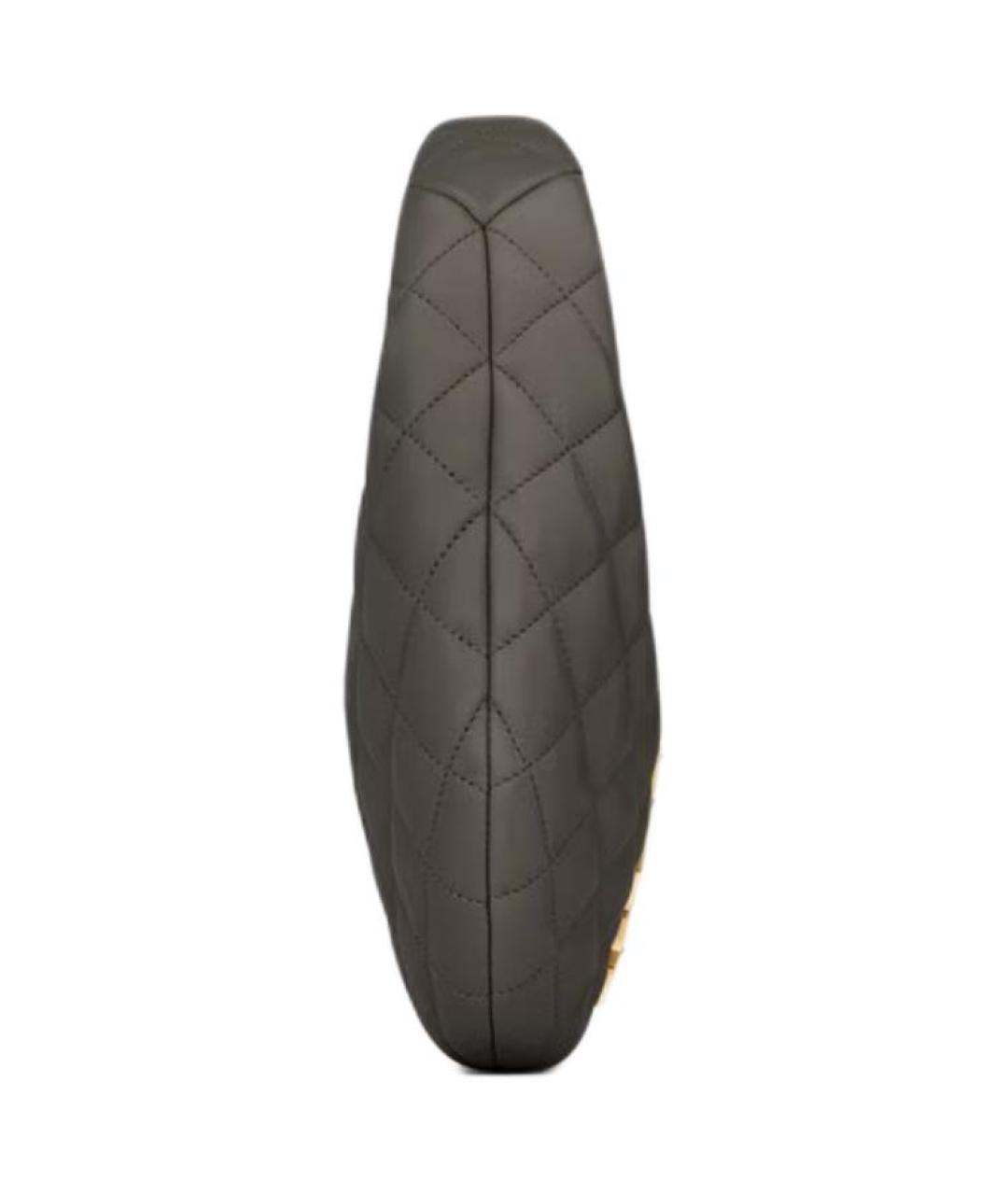 SAINT LAURENT Серая сумка через плечо, фото 4