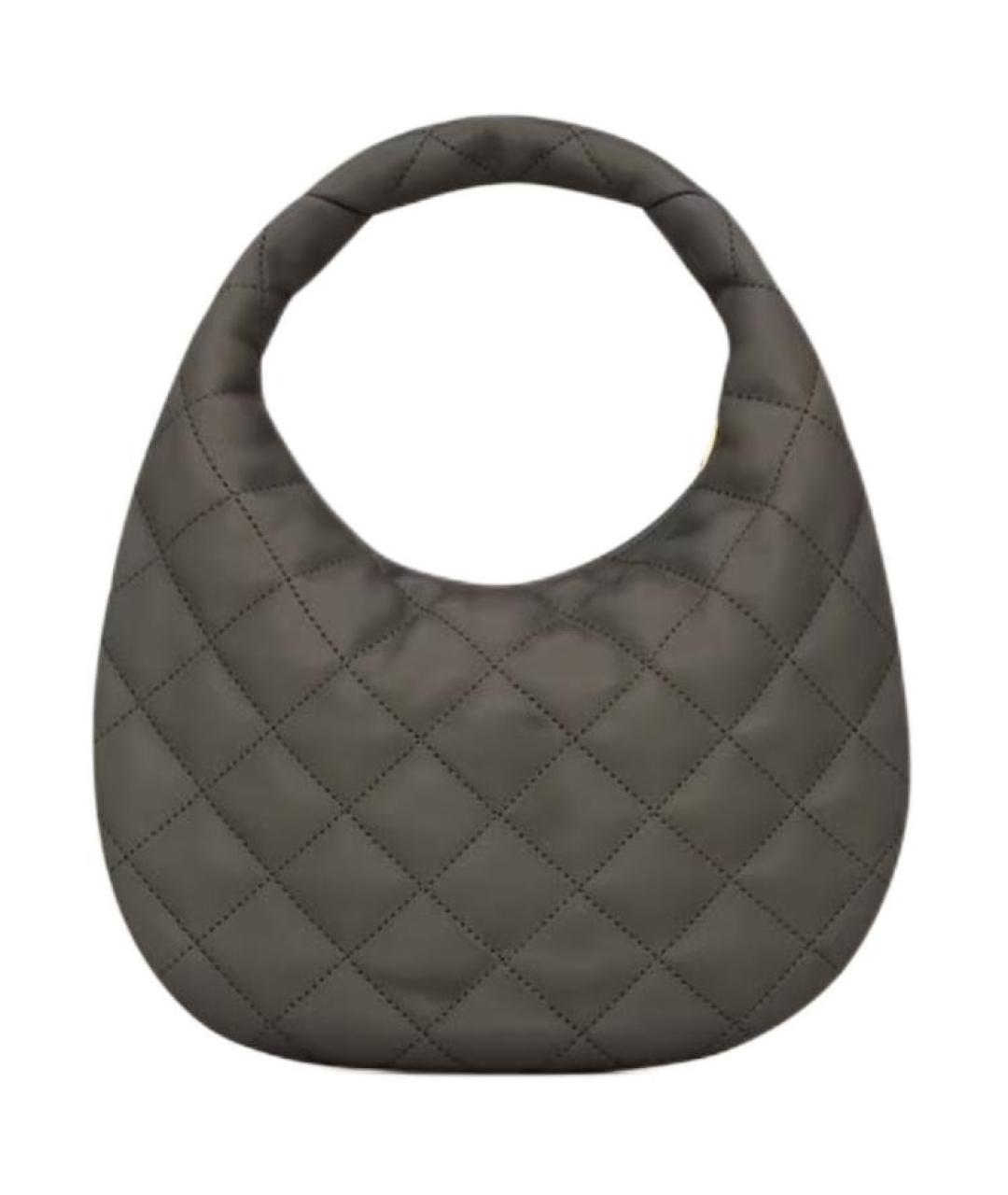 SAINT LAURENT Серая сумка через плечо, фото 3