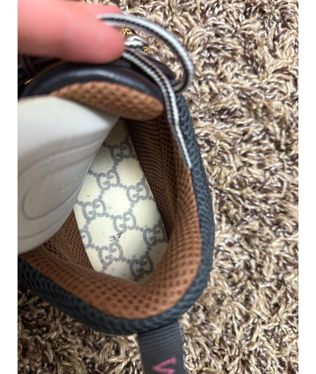 GUCCI Зеленые кроссовки, фото 5