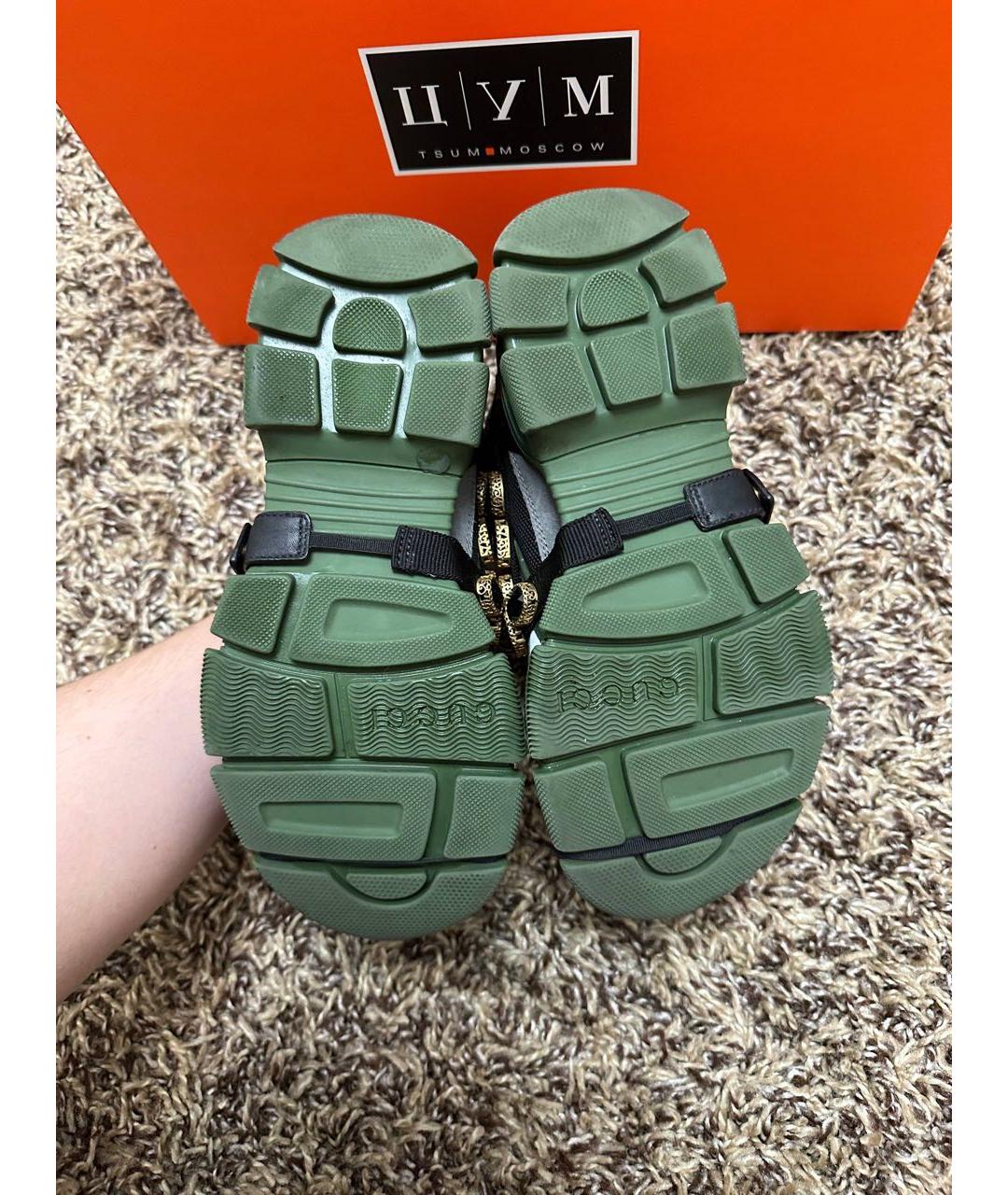 GUCCI Зеленые кроссовки, фото 6