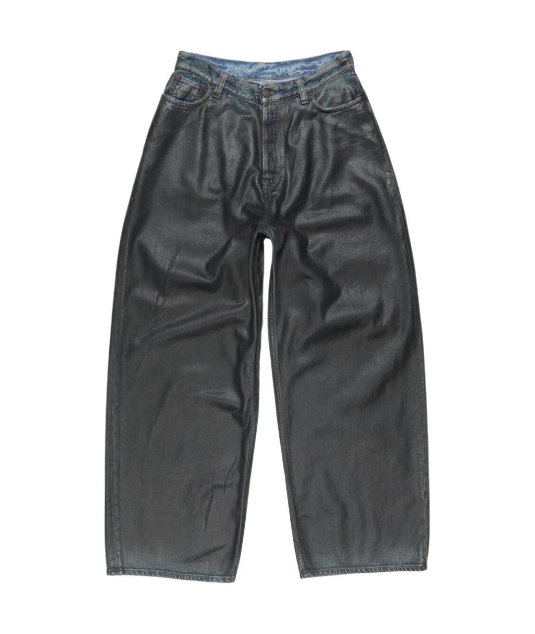 ACNE STUDIOS Серые прямые джинсы, фото 1