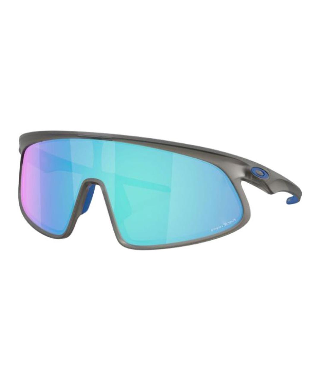 OAKLEY Черные пластиковые солнцезащитные очки, фото 1