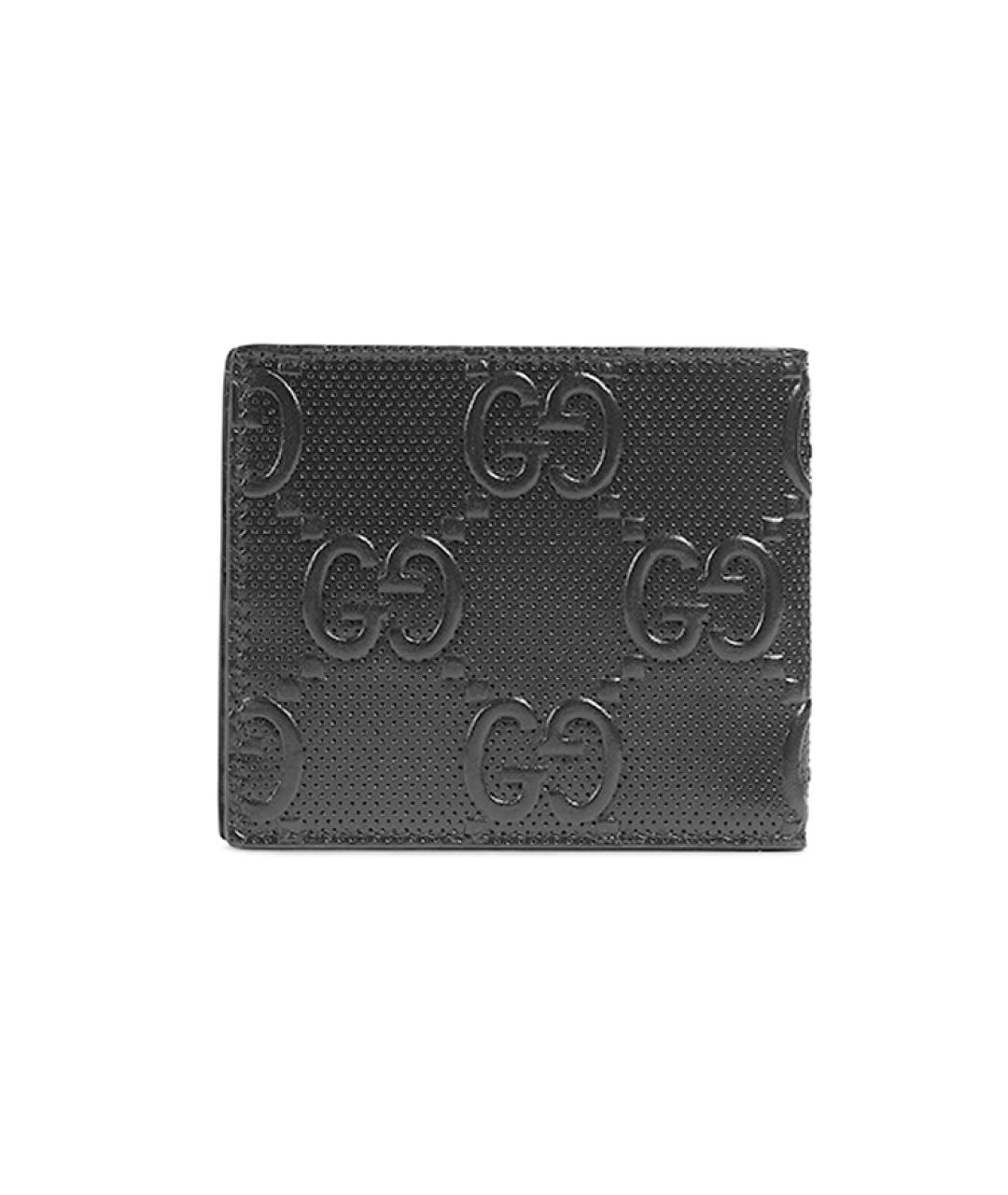 GUCCI Черный кожаный кошелек, фото 3