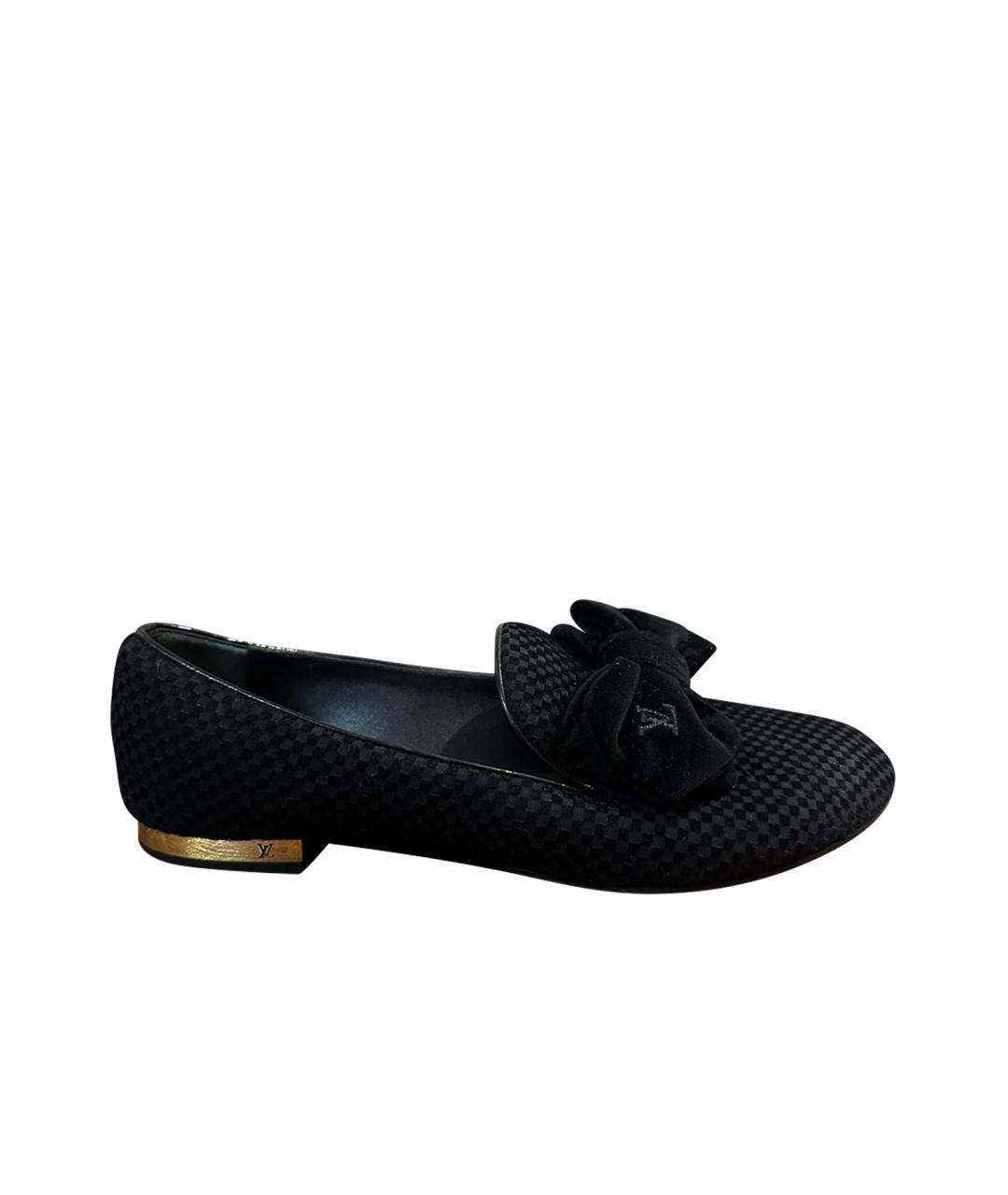 LOUIS VUITTON Темно-синие лоферы, фото 1