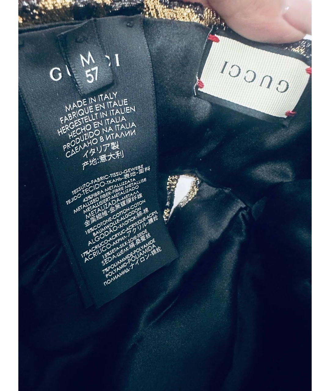 GUCCI Мульти хлопковая шляпа, фото 4