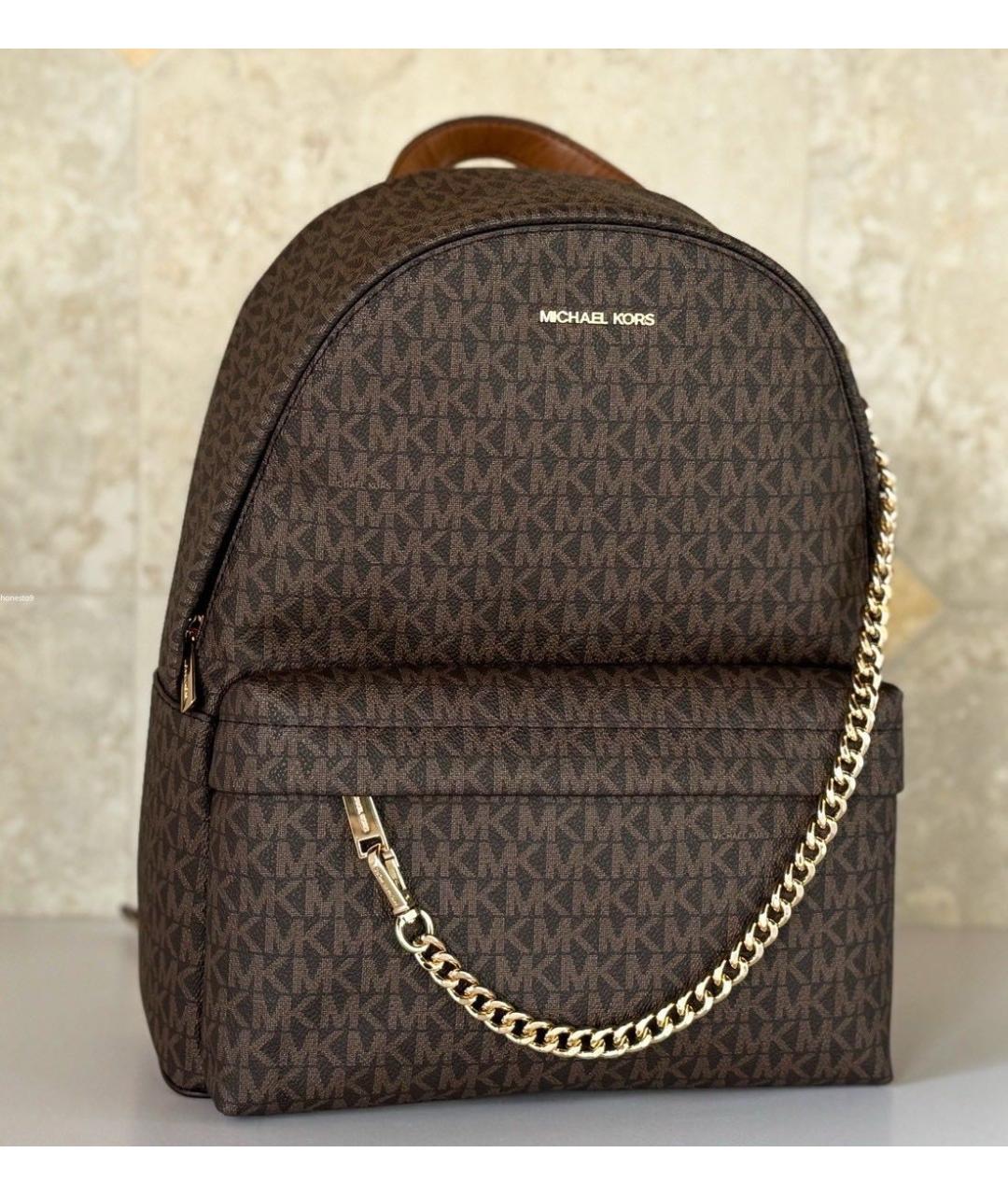 MICHAEL KORS Коричневый рюкзак, фото 4