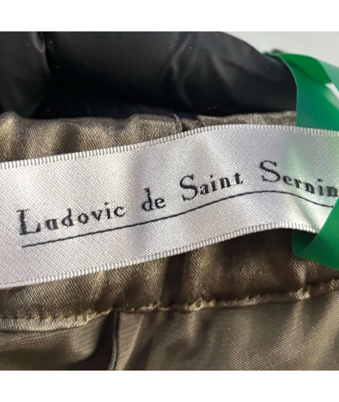 LUDOVIC DE SAINT SERNIN Полиэстеровые повседневные брюки, фото 4