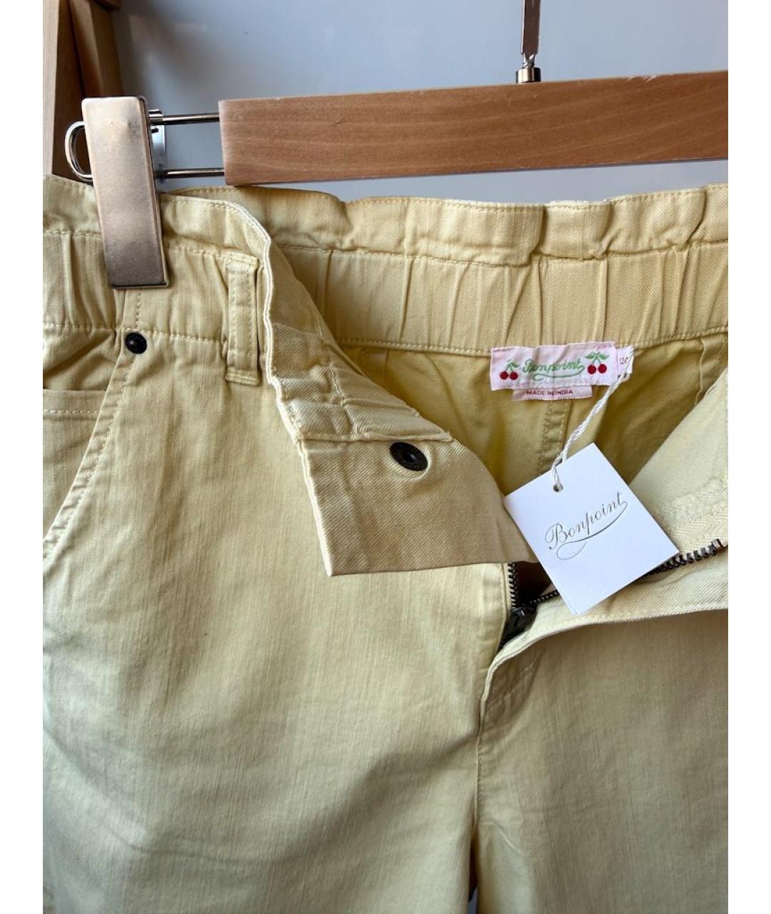 BONPOINT Желтые брюки и шорты, фото 4