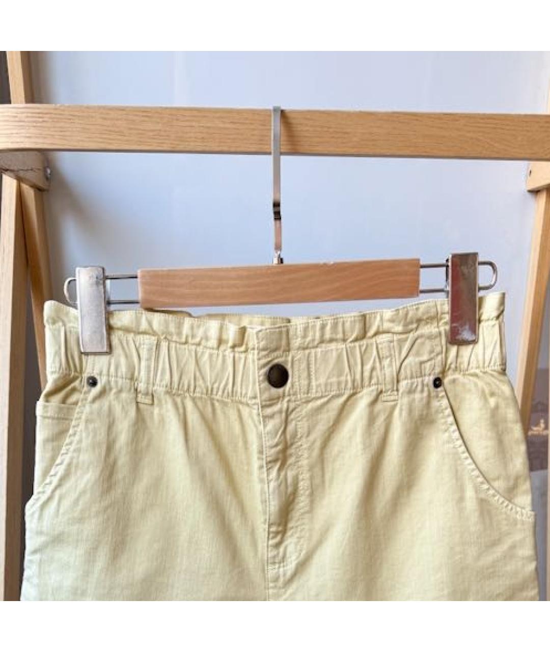 BONPOINT Желтые брюки и шорты, фото 3