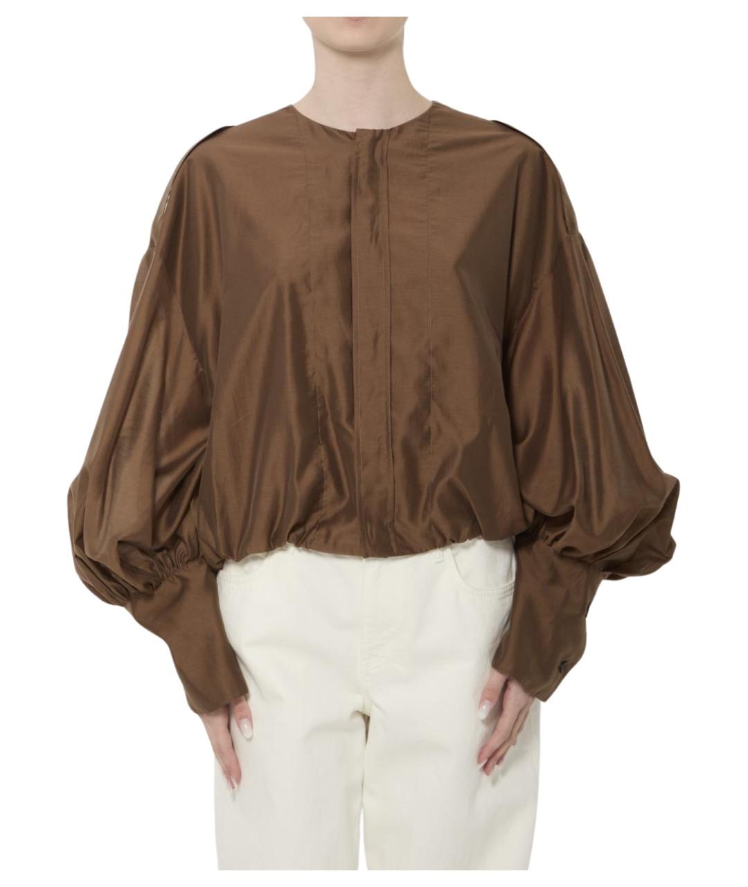 THELATEST Коричневая блузы, фото 1