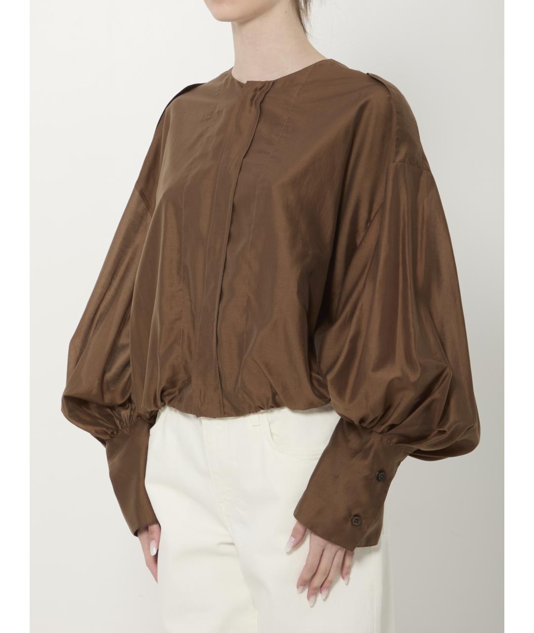 THELATEST Коричневая блузы, фото 2