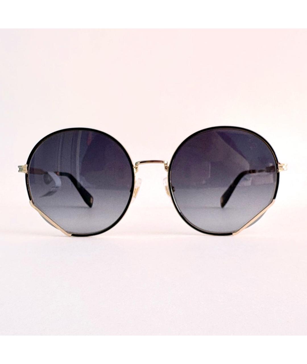 MARC JACOBS Черные металлические солнцезащитные очки, фото 2