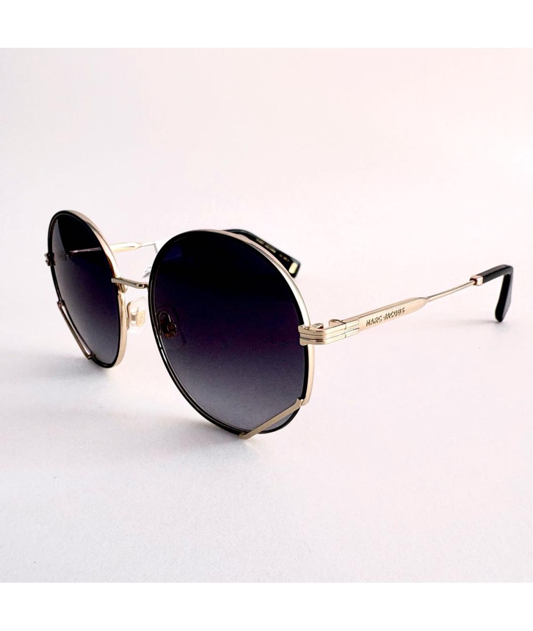 MARC JACOBS Черные металлические солнцезащитные очки, фото 8