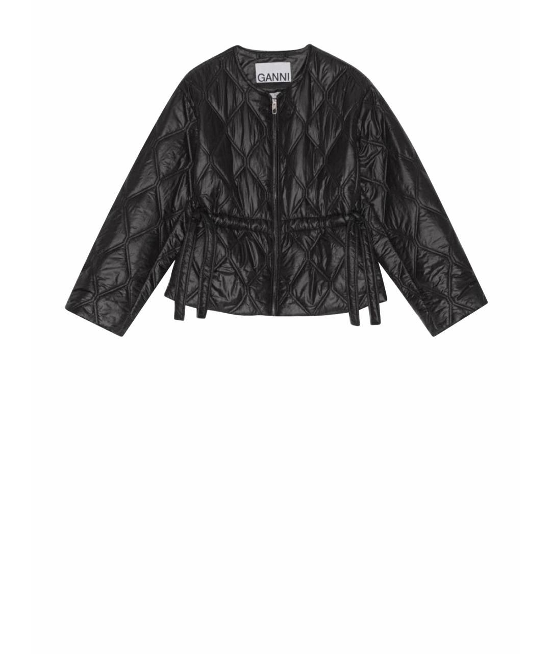 GANNI Черная куртка, фото 1