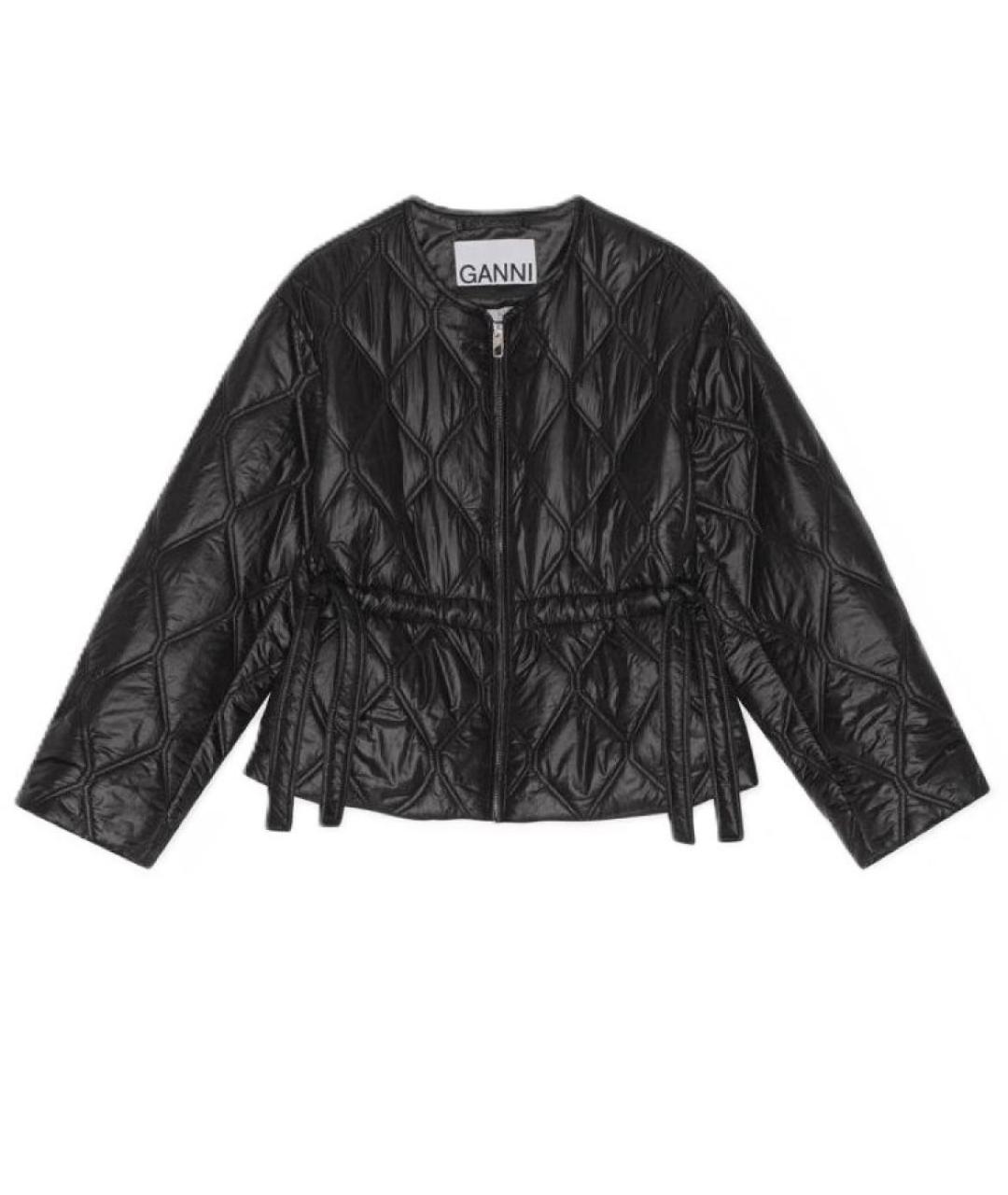 GANNI Черная куртка, фото 9