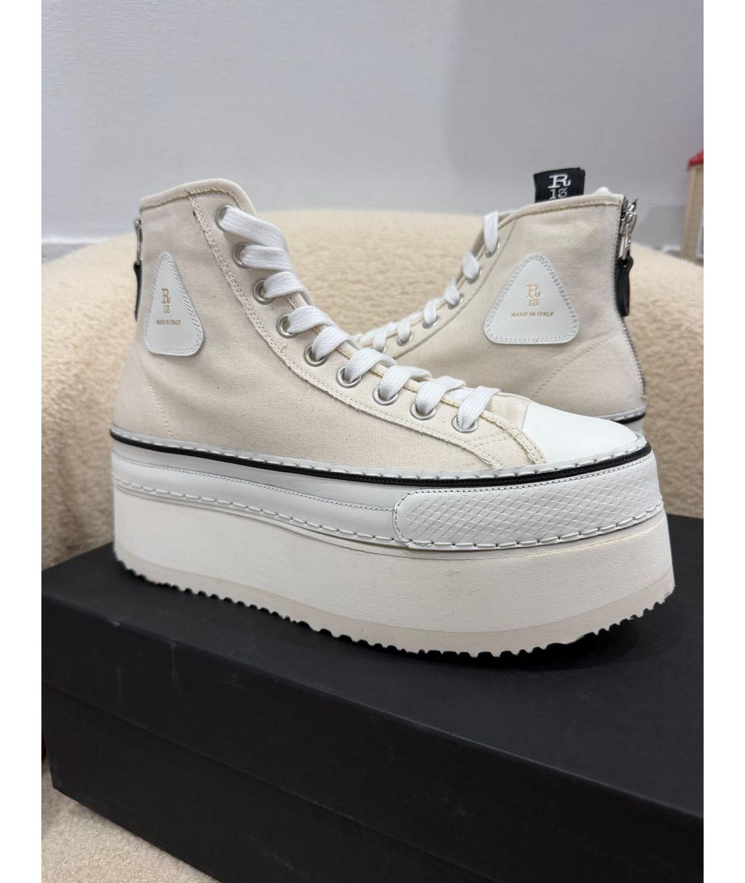 R13 Бежевые кеды, фото 5