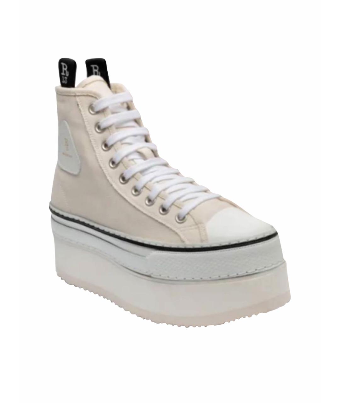 R13 Бежевые кеды, фото 1