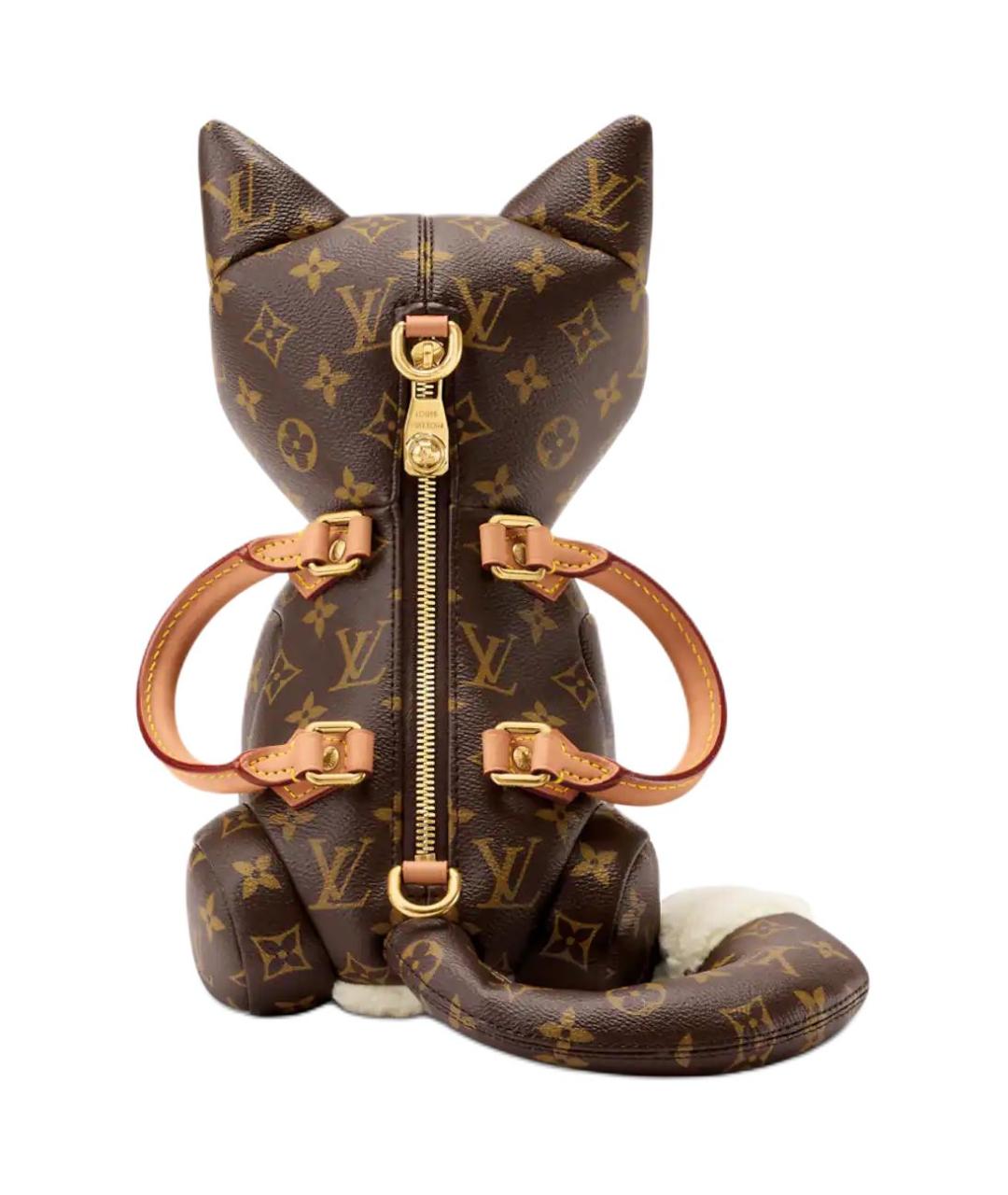 LOUIS VUITTON Коричневая сумка на плечо, фото 3