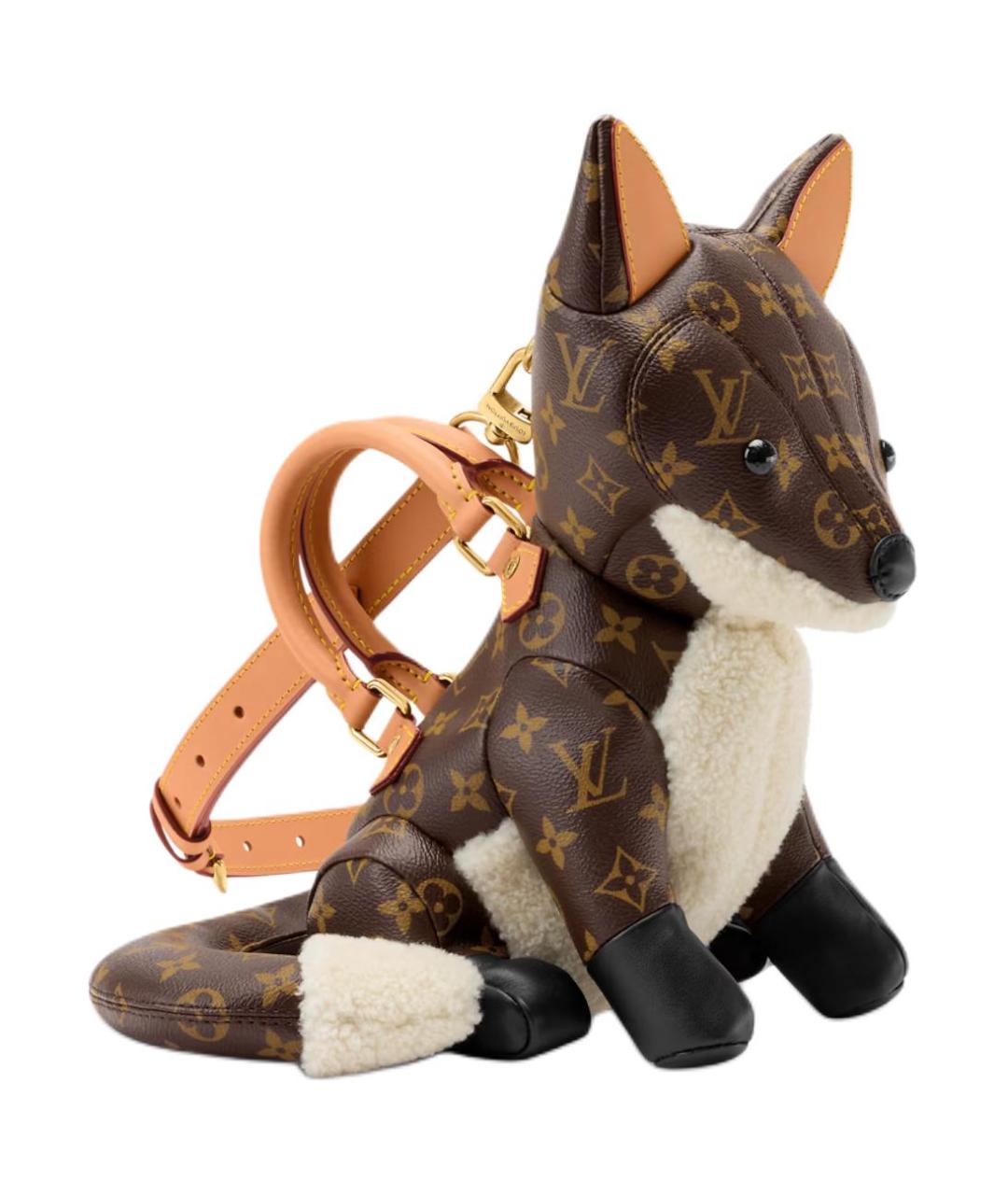 LOUIS VUITTON Коричневая сумка на плечо, фото 2