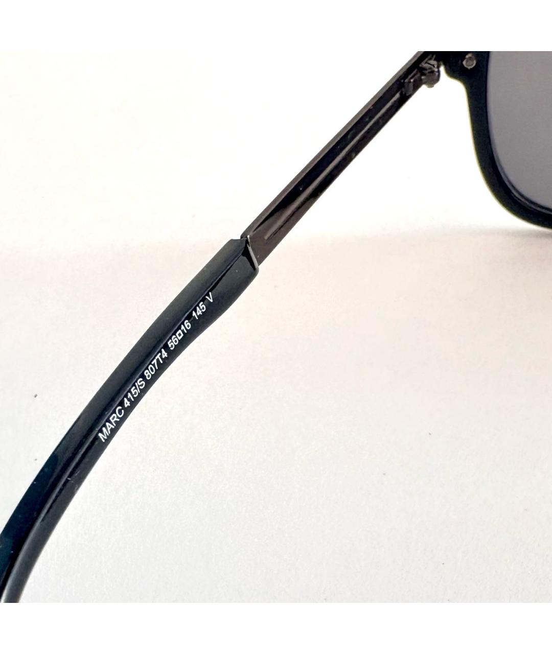 MARC JACOBS Черные пластиковые солнцезащитные очки, фото 6