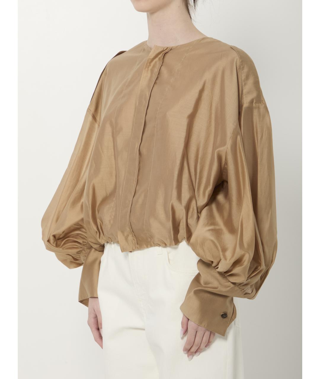 THELATEST Бежевая блузы, фото 2