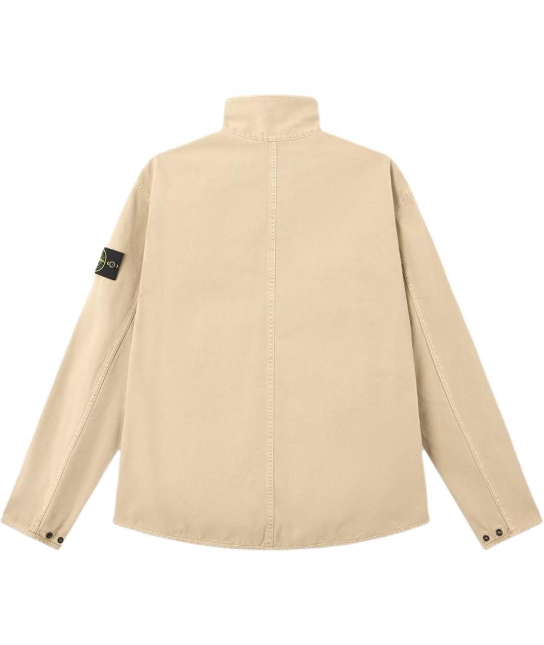 STONE ISLAND Бежевая куртка, фото 2