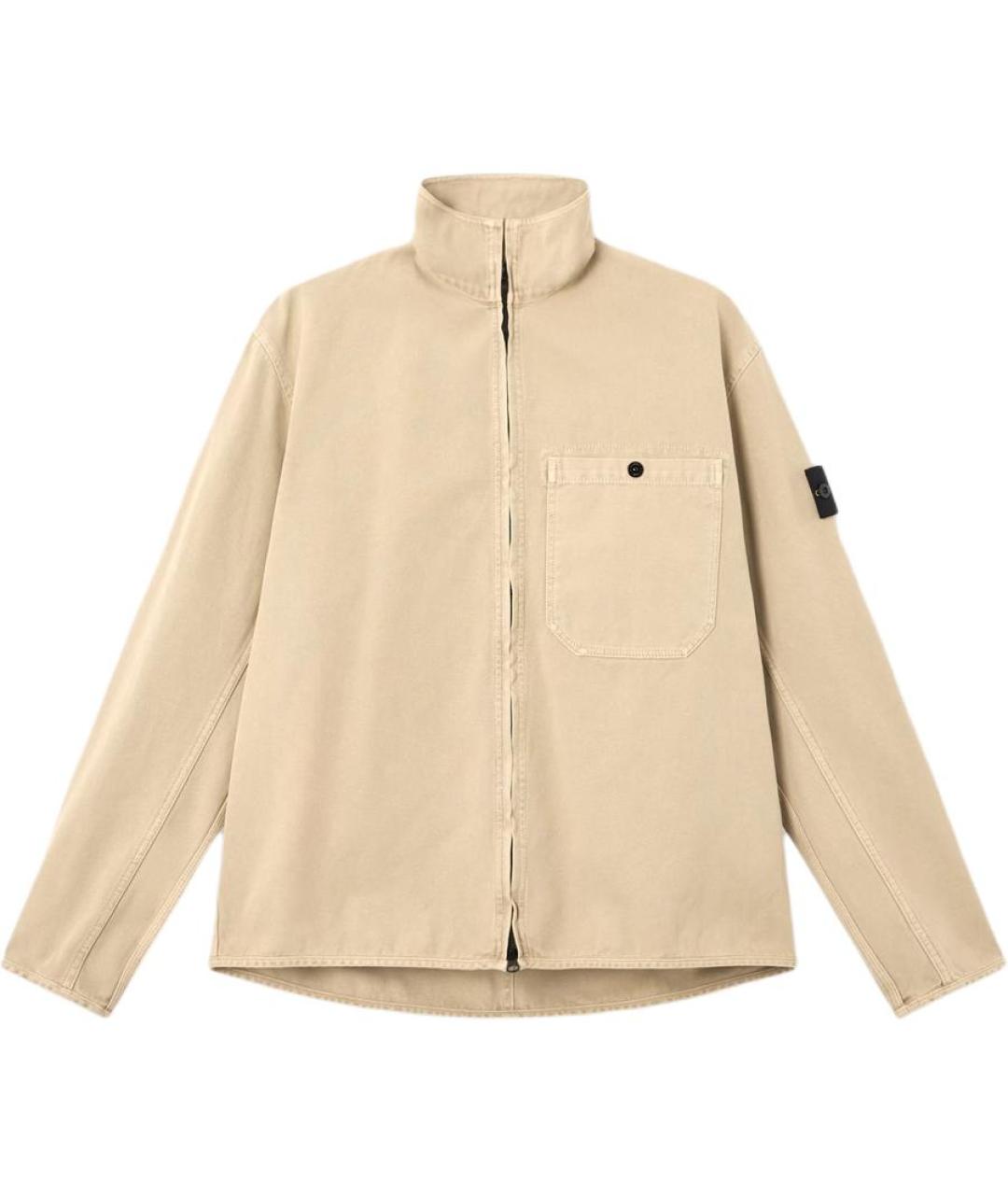 STONE ISLAND Бежевая куртка, фото 1