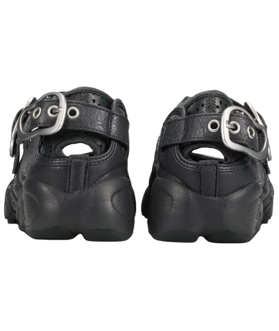 NIKE Черные кожаные кроссовки, фото 2