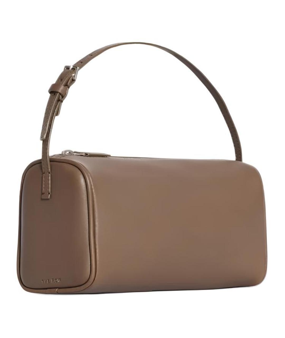 THE ROW Коричневая кожаная сумка через плечо, фото 2