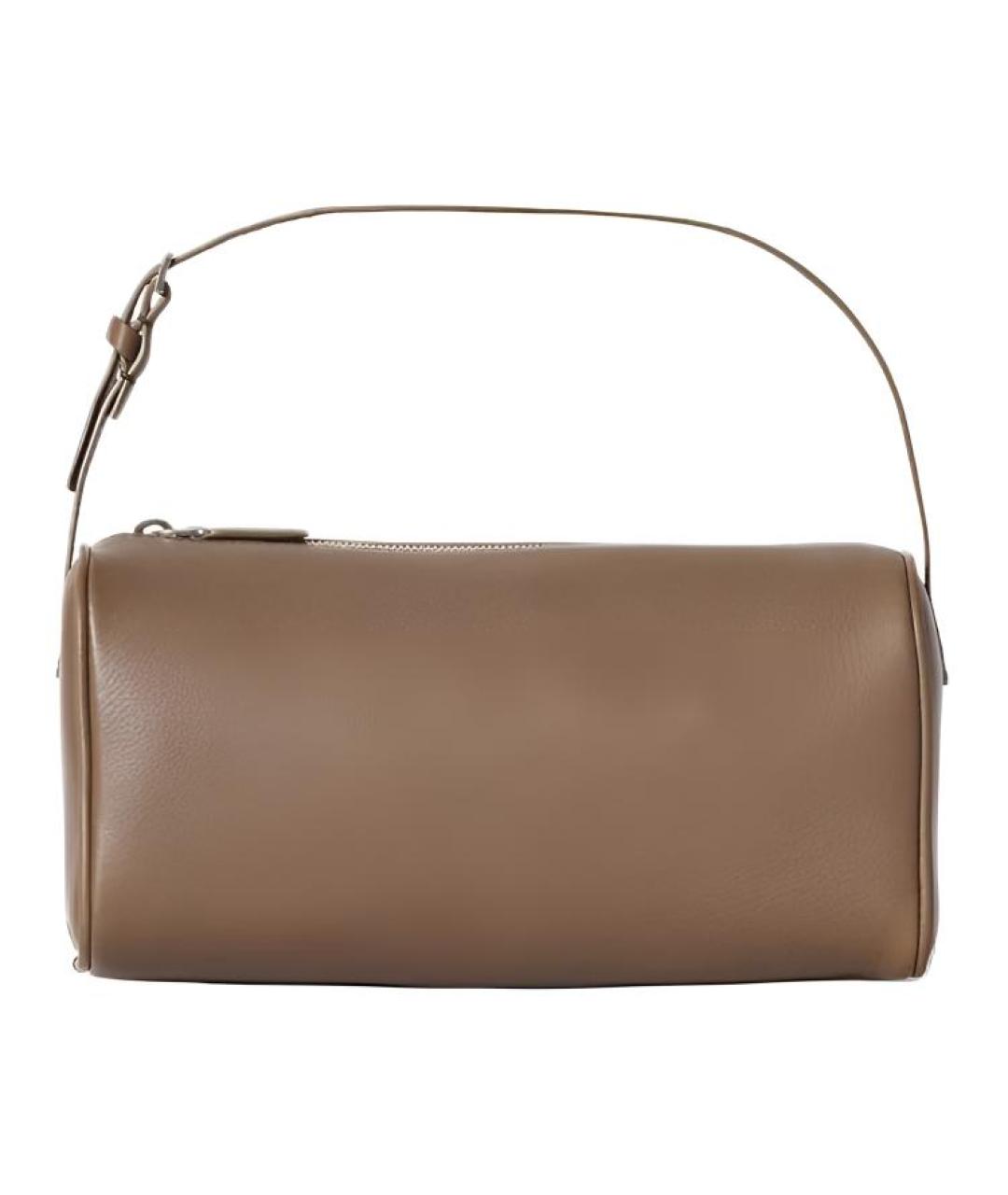 THE ROW Коричневая кожаная сумка через плечо, фото 1