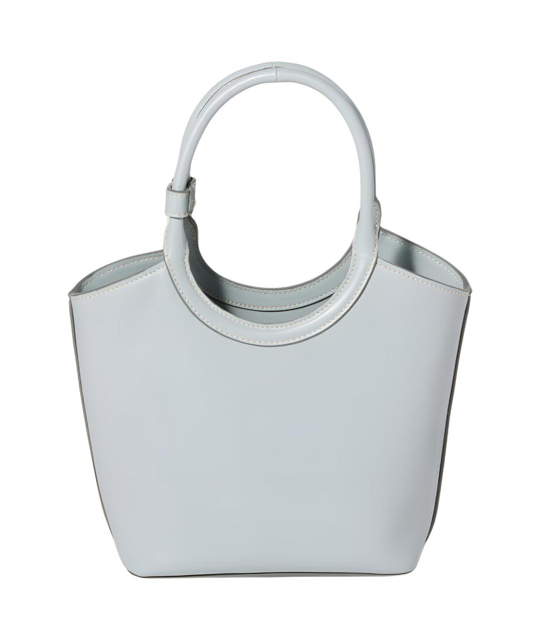 MIU MIU Голубая кожаная сумка через плечо, фото 3