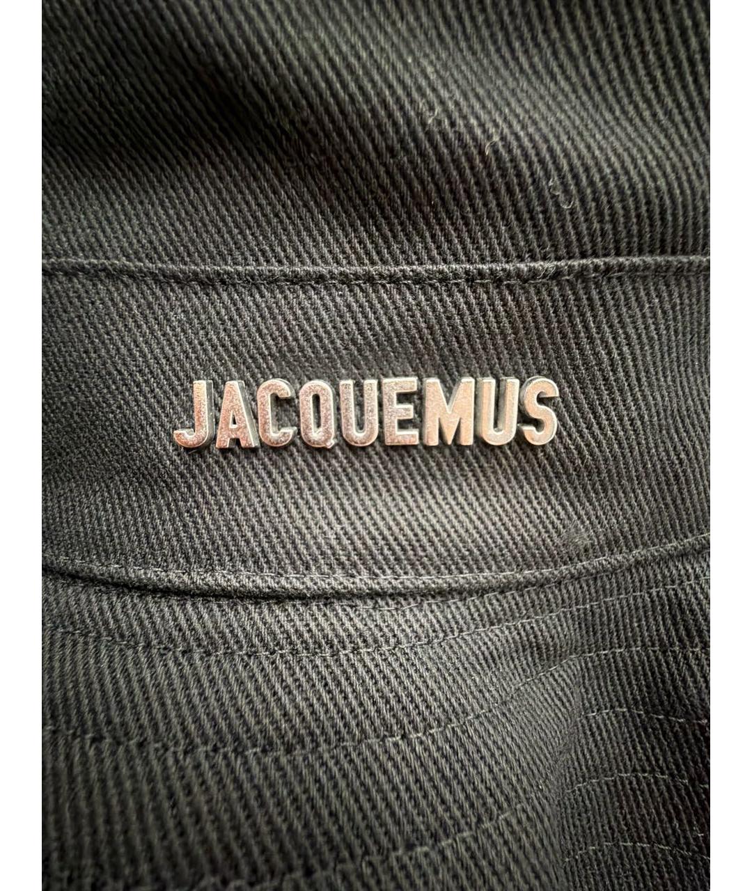 JACQUEMUS Черная хлопковая панама, фото 3
