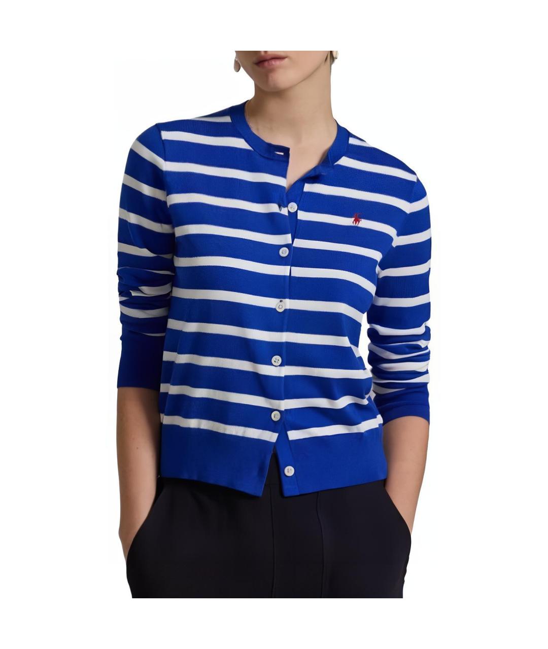 POLO RALPH LAUREN Синий кардиган, фото 2