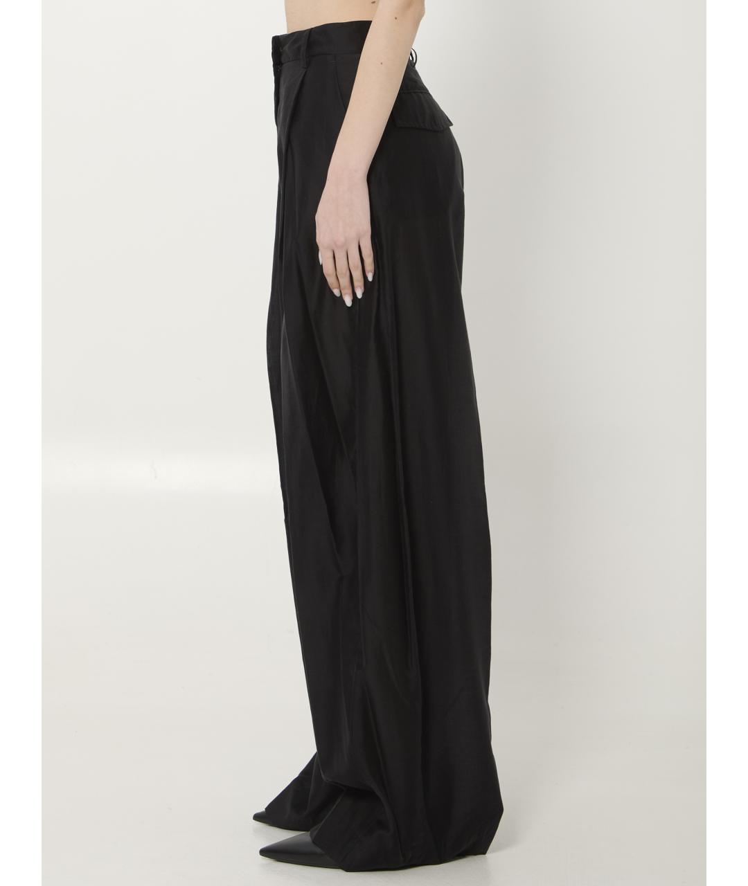 THELATEST Черные брюки широкие, фото 3