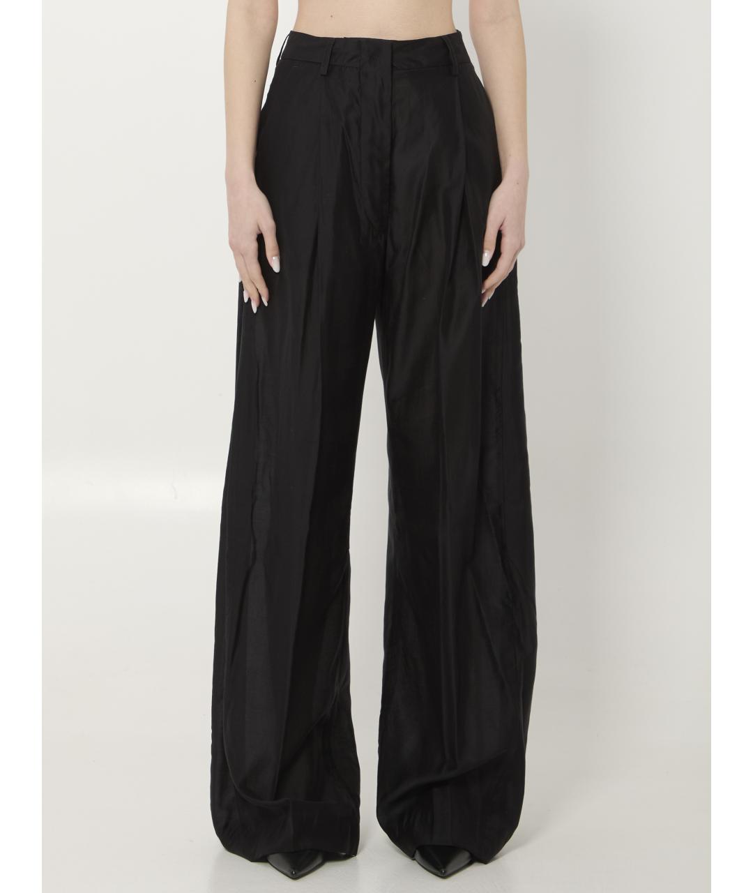 THELATEST Черные брюки широкие, фото 5