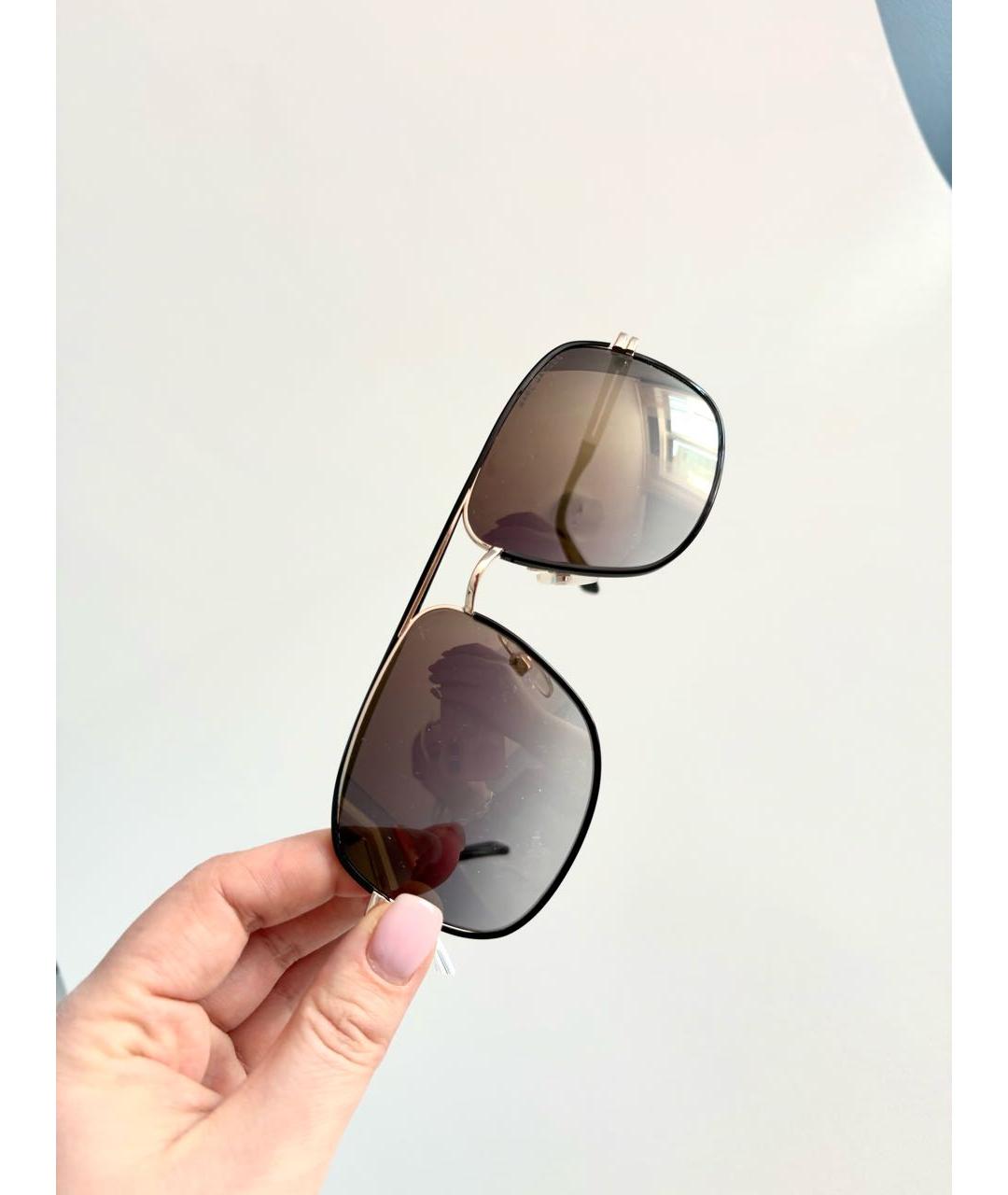 MARC JACOBS Черные металлические солнцезащитные очки, фото 5