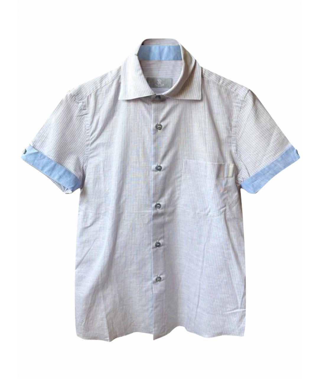 STEFANO RICCI Голубая детская рубашка, фото 1