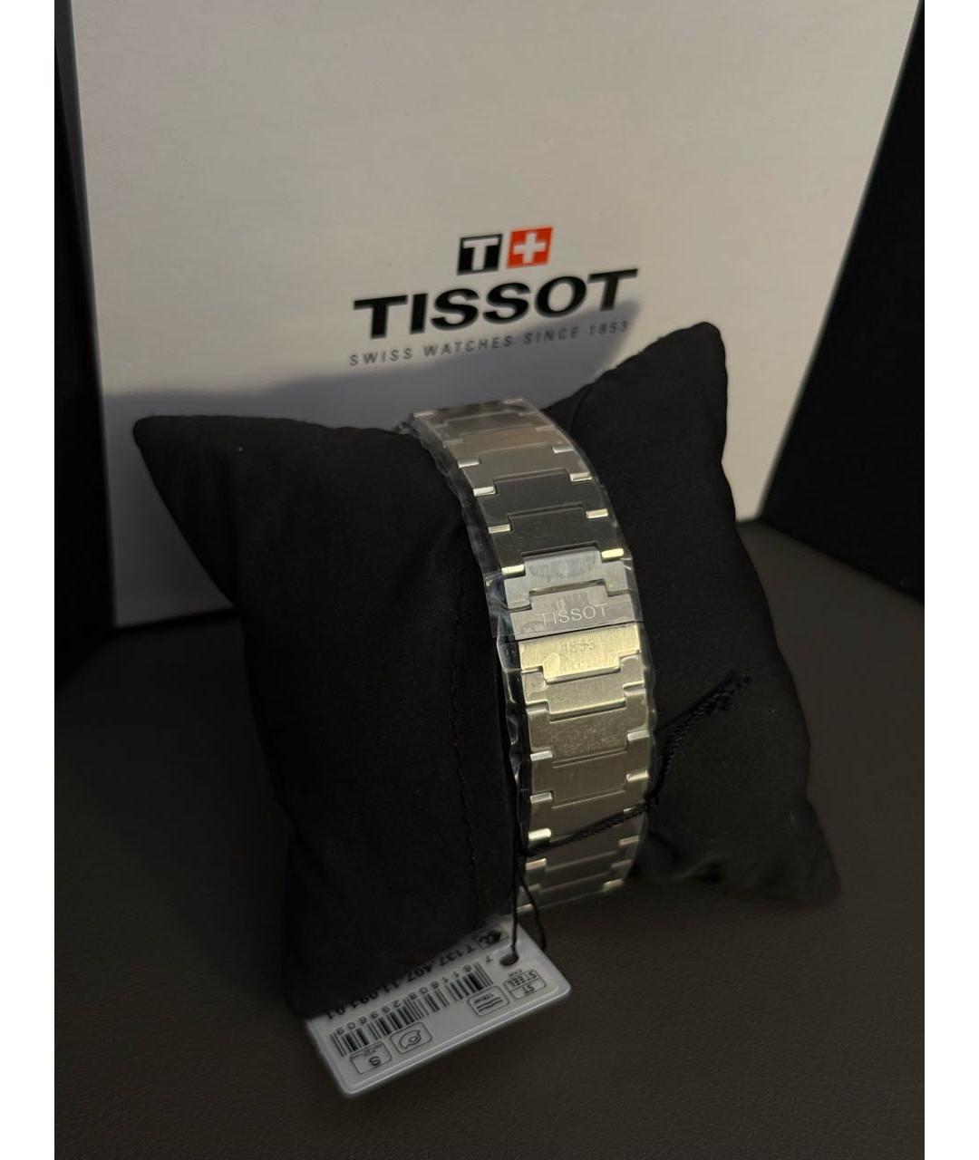 TISSOT Бирюзовые стальные часы, фото 6
