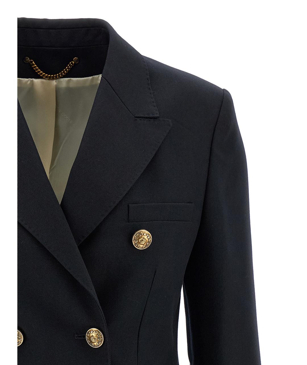 GOLDEN GOOSE DELUXE BRAND Синий шерстяной жакет/пиджак, фото 2