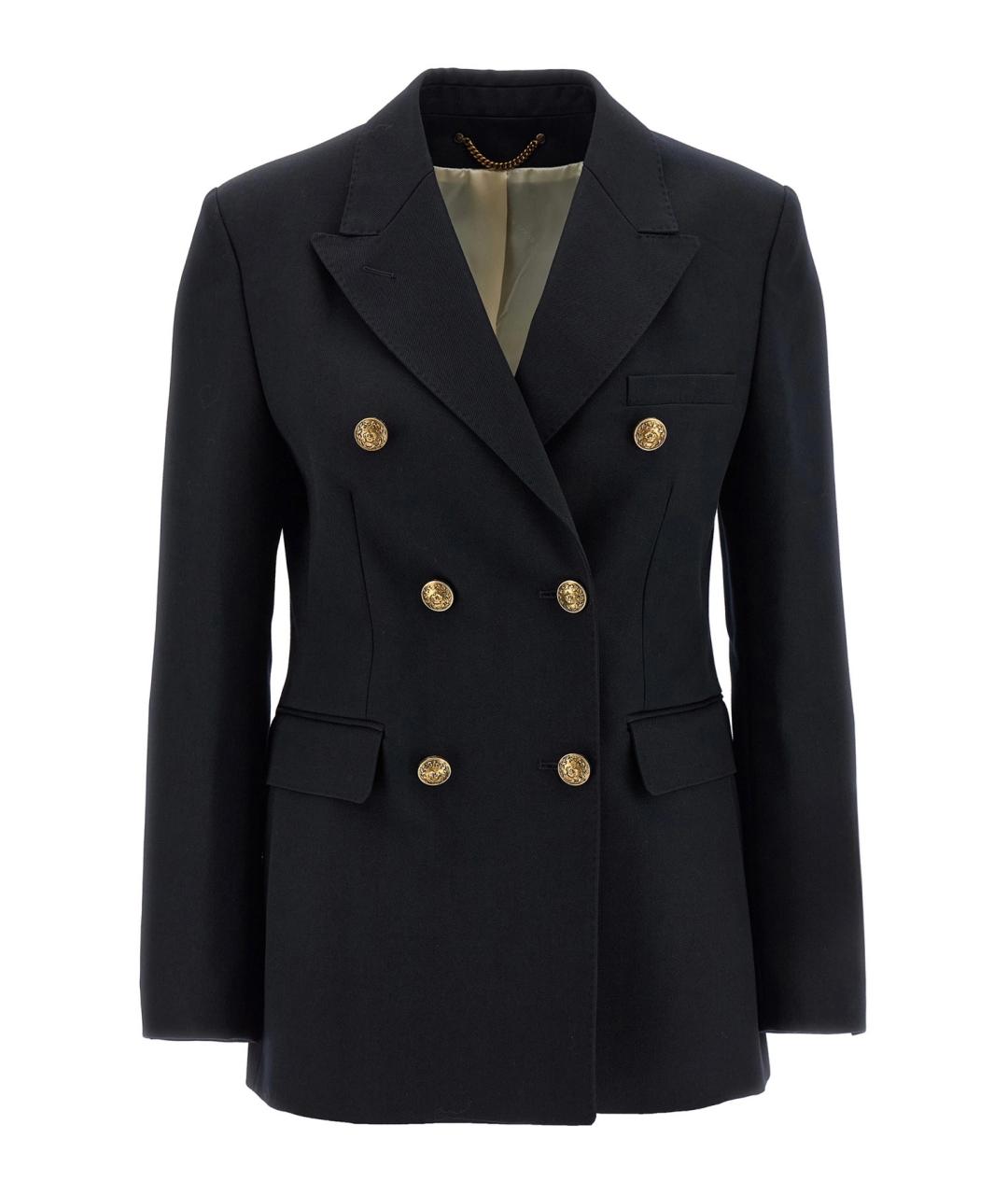 GOLDEN GOOSE DELUXE BRAND Синий шерстяной жакет/пиджак, фото 1