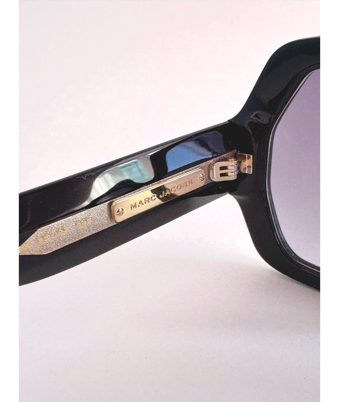 MARC JACOBS Черные пластиковые солнцезащитные очки, фото 7