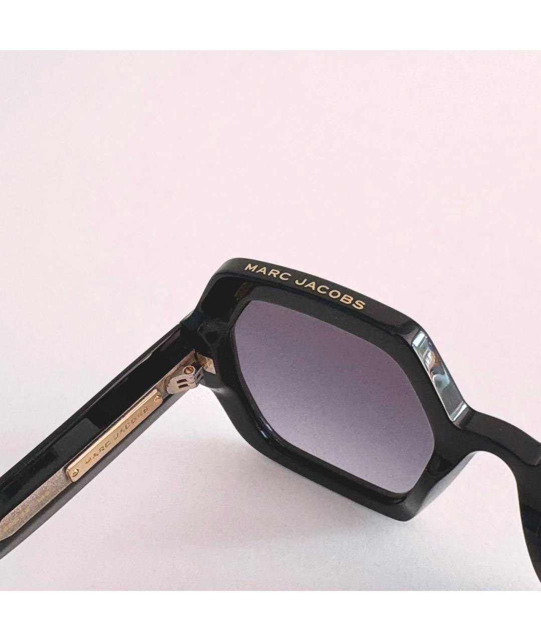 MARC JACOBS Черные пластиковые солнцезащитные очки, фото 6